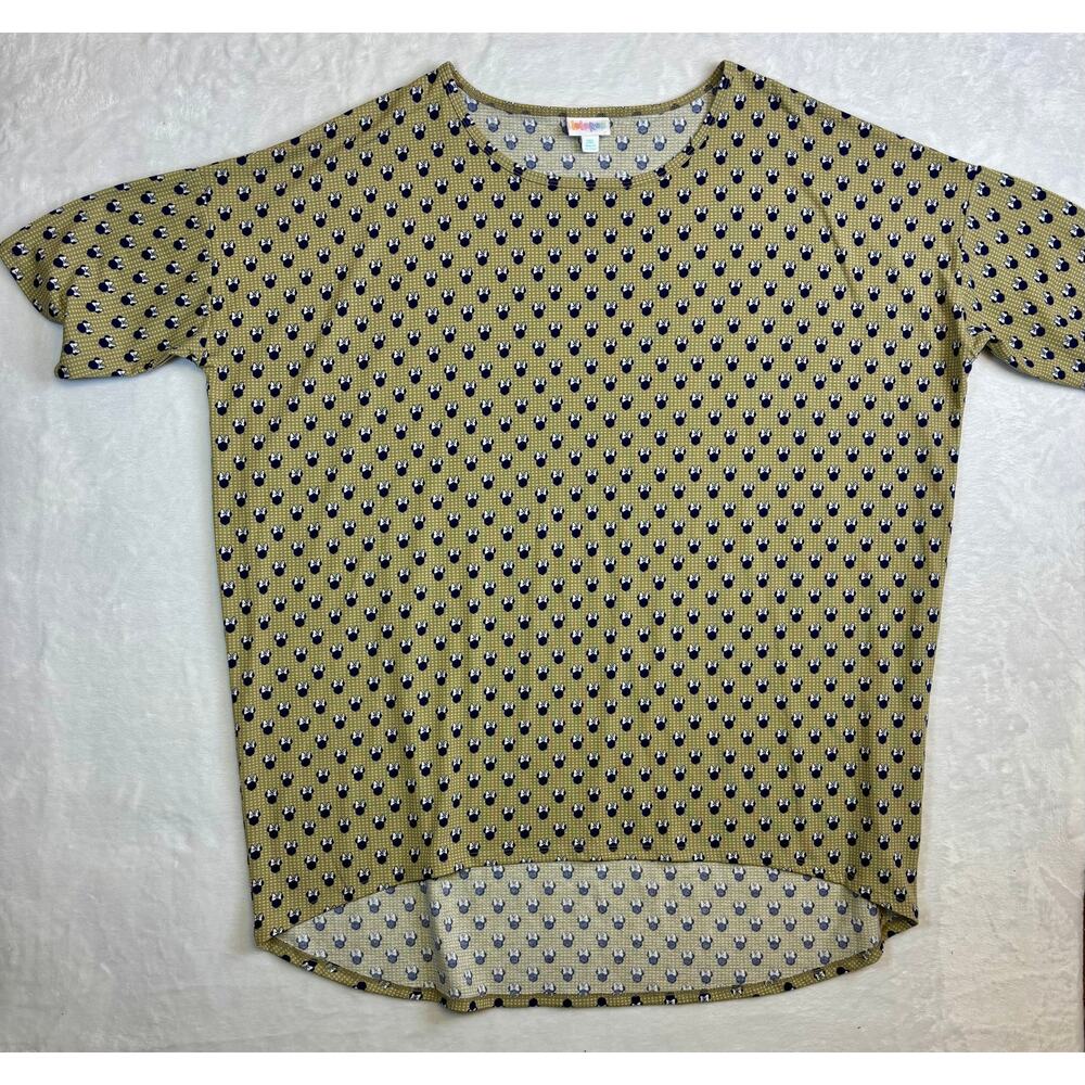 Lularoe Disney Minnie Mouse Plus Size 2X Tunic Shirt New without tags